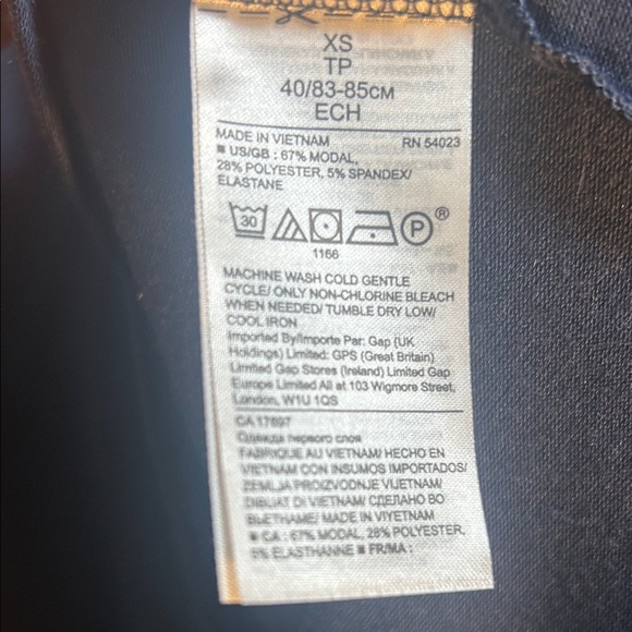 Banana Republic Navy Long Sleeve Women's Top - Picture 4 of 7